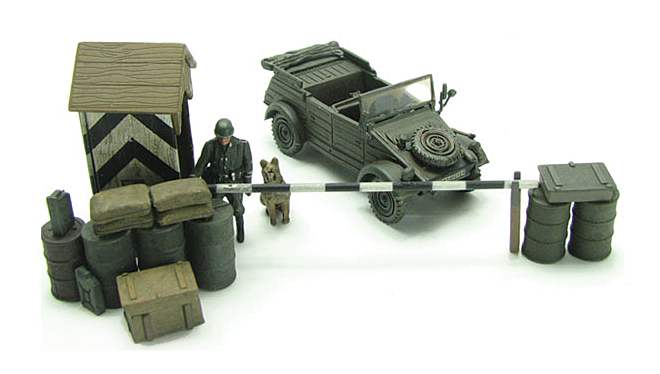 BL19691 Kubelwagen and Guard Post 172 Scale