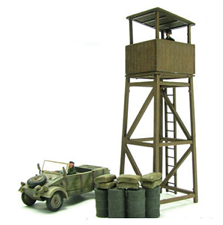 BL19692 Kubelwagen & Watch Tower 172 Scale - Click Image to Close