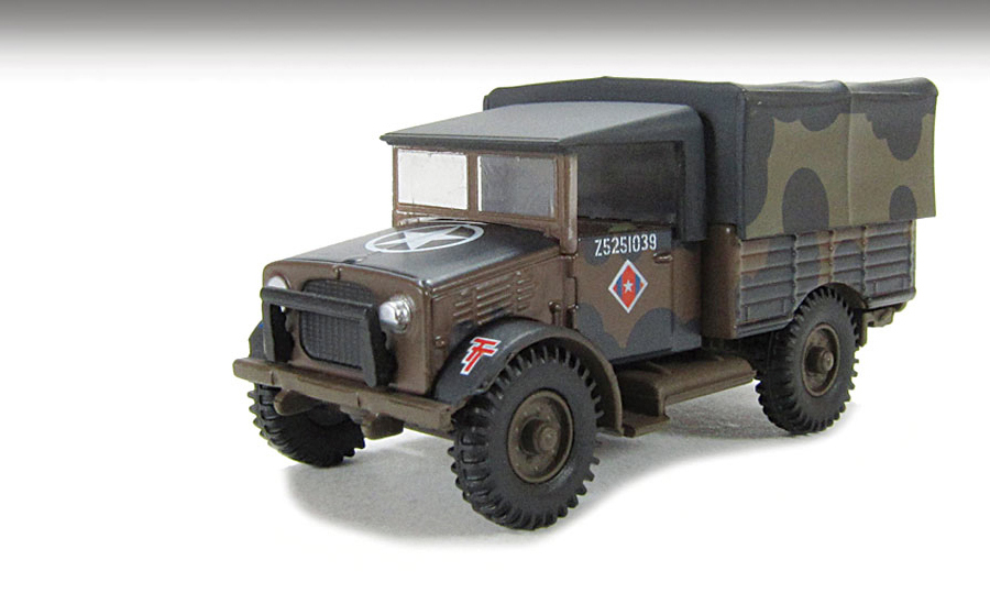 76MWD001 Bedford MwD Truck Mickey Mouse 176 Scale - Click Image to Close
