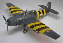 HA1203 Avenger A.S. MKIV royal Navy "Berly the Peril" 172 Scale - Click Image to Close