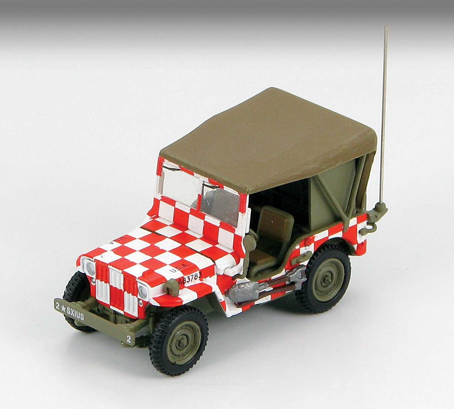HG4209 Willys MB Jeep Airfield Jeep 172 Scale - Click Image to Close