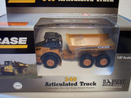 NOR21001 Case 340 Articulated Truck 187 Scale - Click Image to Close