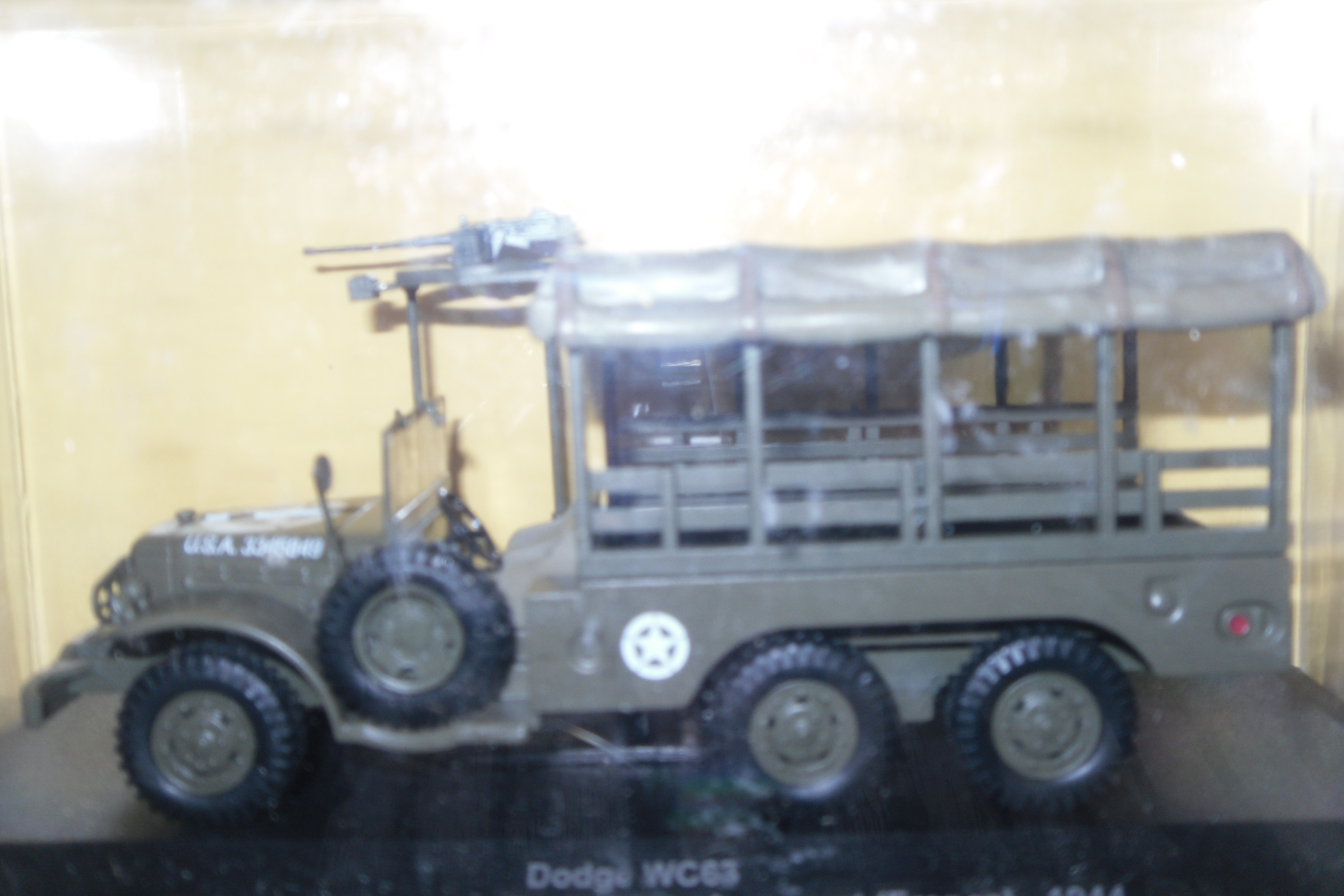 EM014 US Army Dodge WC 63 6x6 1-1/2 Ton Truck - 704th 143 - Click Image to Close