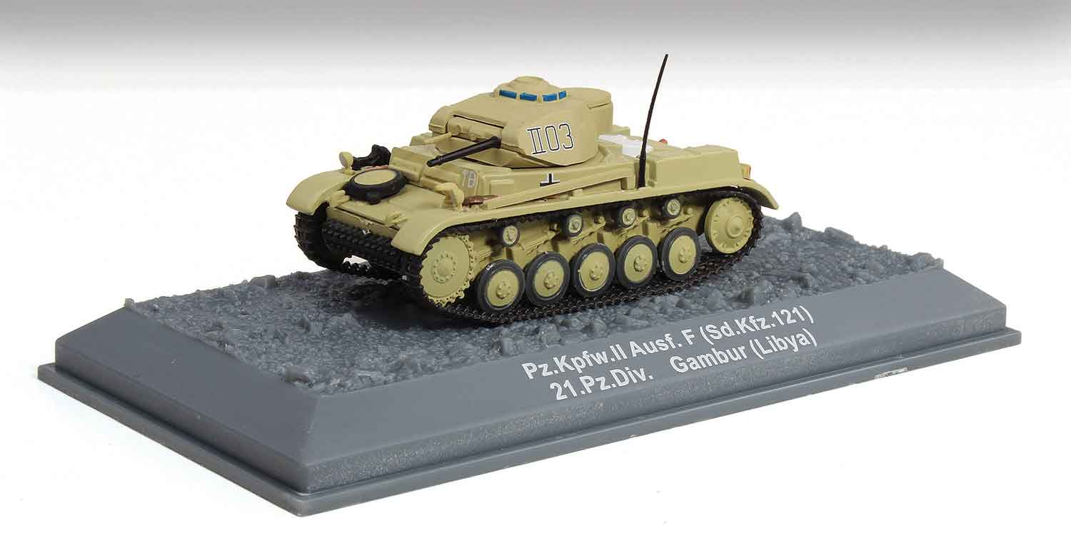 95890 Pz.Kpfw.II Ausf.F 172 Scale 95890 Pz.Kpfw.II Ausf.F 172 Scale