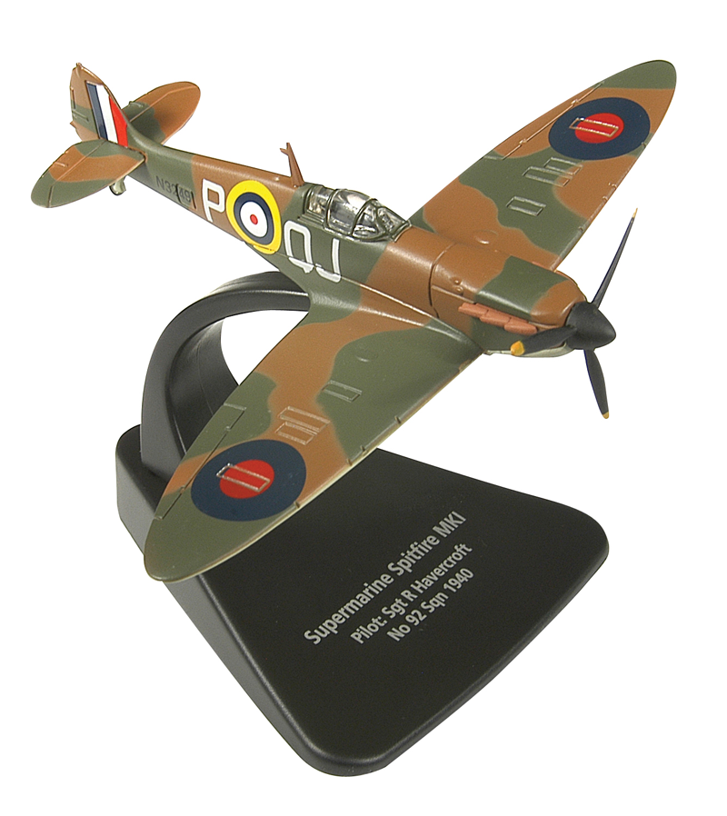 AC001 Spitfire MkI Ralph Havercroft No.92 Sqn August 1940