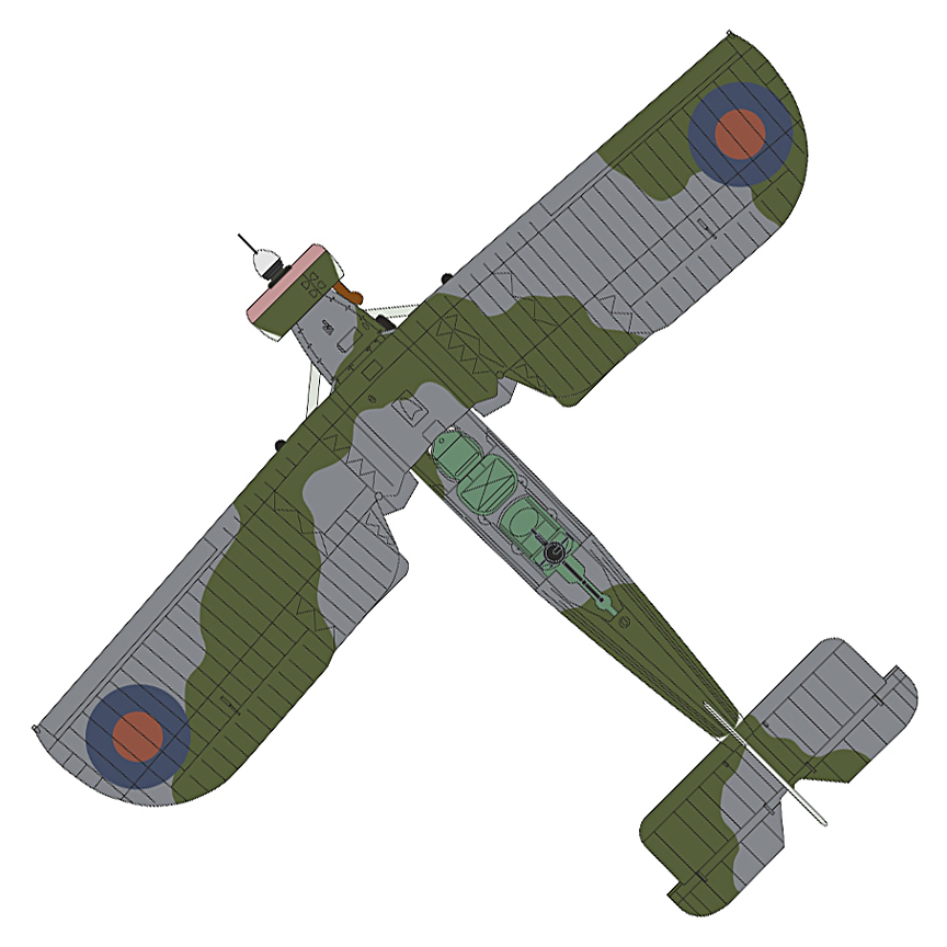 AC025 Fairey Swordfish MK.I No.821 Sqn. 172 Scale