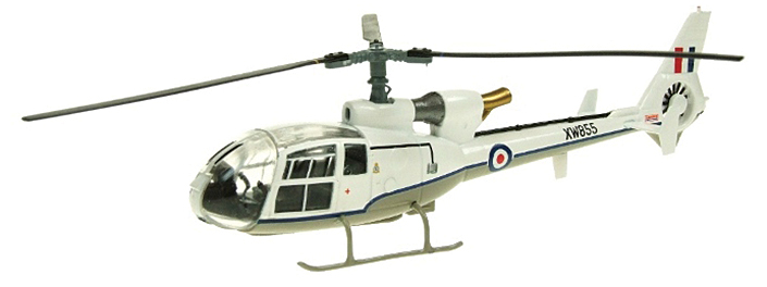 AV72-24001 Westland Gazelle HCC4 RAF 172 Scale