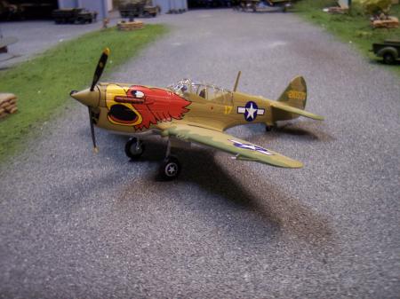 B11E377 P-40 N Warhawk Army Pilot Class 43-K Napier Field