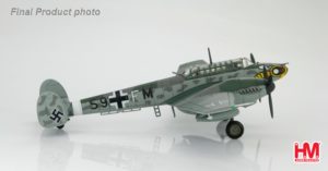 HA1806 Bf-110G-2, S9+FM, II/ZG 1, Italy 1943, "Wespen" (Wasp)