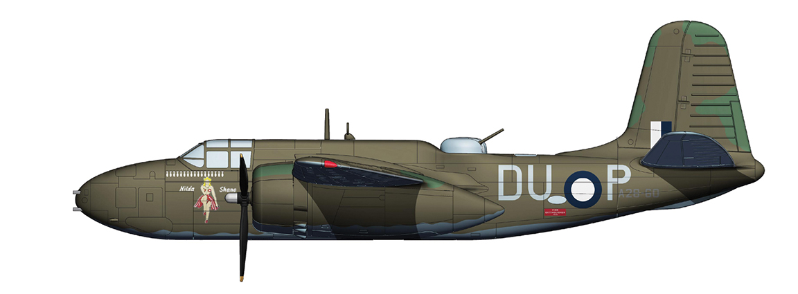 HA4204 A-20G HAVOC "HILDA SHANE" 22 SQN. RAAF 172