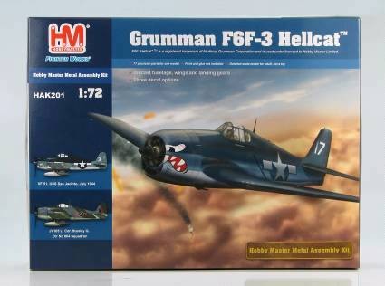 HAK201 Grumman F6F-3 Hellcat Metal kit 172